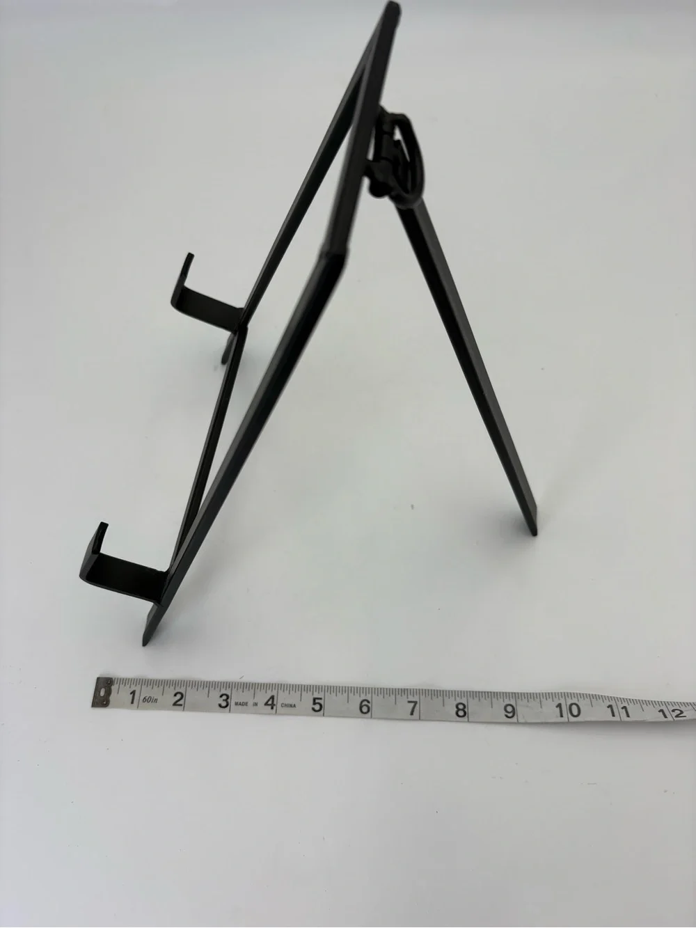 Large Black Metal Display Easel Stand - Heavy Duty